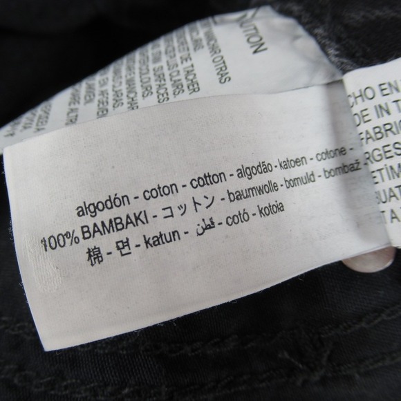 Zara Womens Jeans Size 0 Gray Faded Black Straight Leg Denim 6164/058/800 - Picture 11 of 13